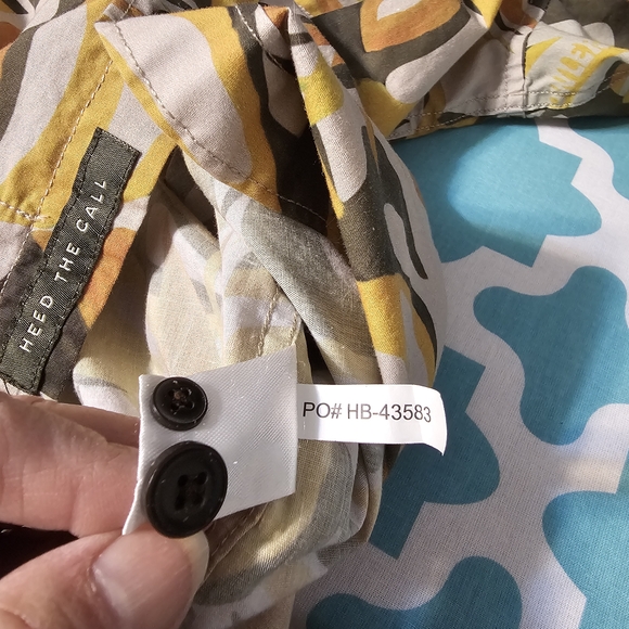 Howler Brothers Mansfield Short Sleeve Shirt - Tropical Leaf Print - Small - Picture 10 of 11